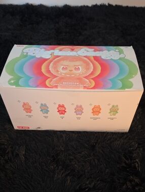 Labubu Big Into Energy-OPENED 6 Pc Set From Pop Mart-authenic